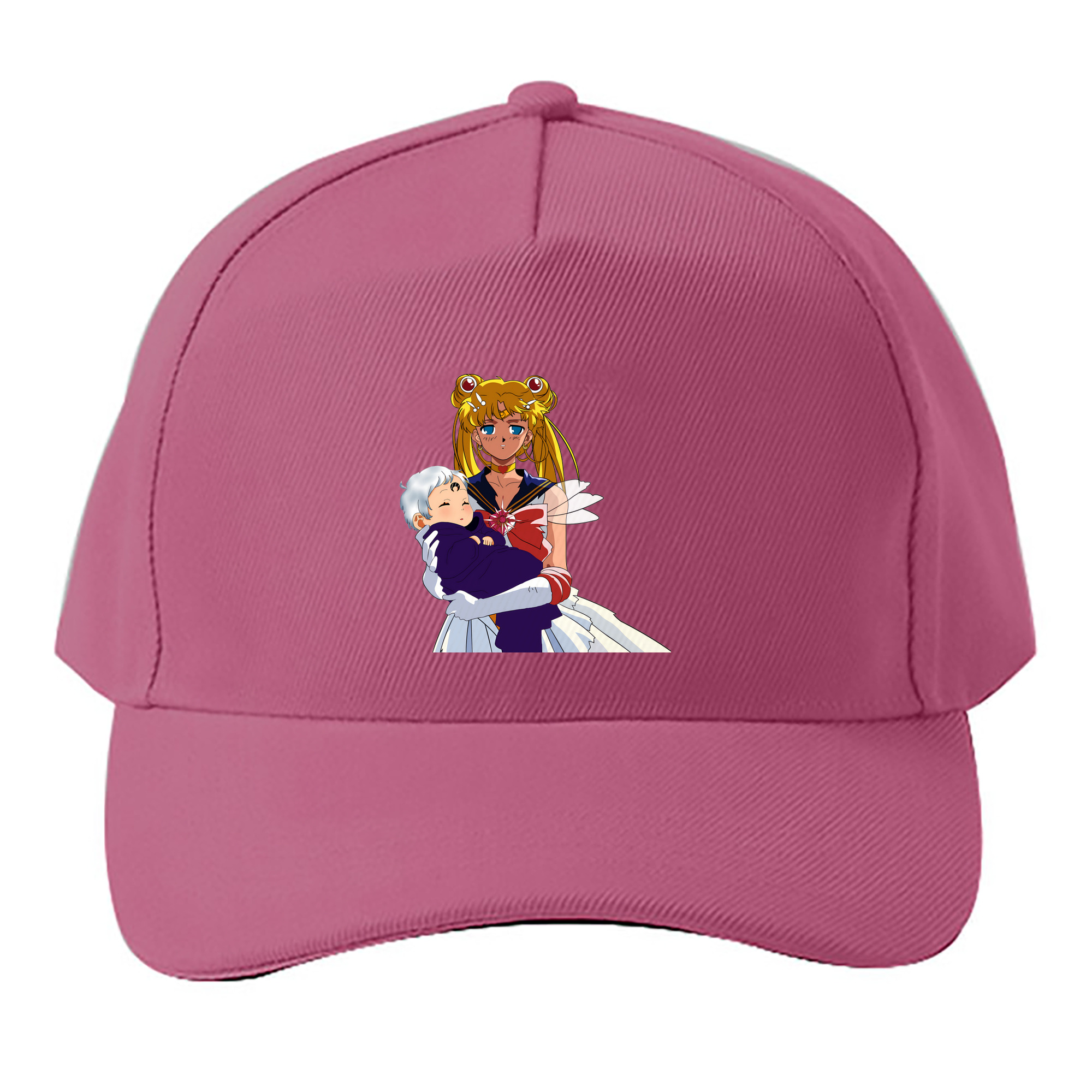 （画像用） 美少女戦士セーラームーン 月野 うさぎ つきの うさぎ Sailor Moon Tsukino Usagi ベースボールキャップ 綿100％ 男女兼用 帽子 スポーツ